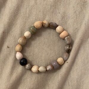 Natural Stone Beaded Bracelet